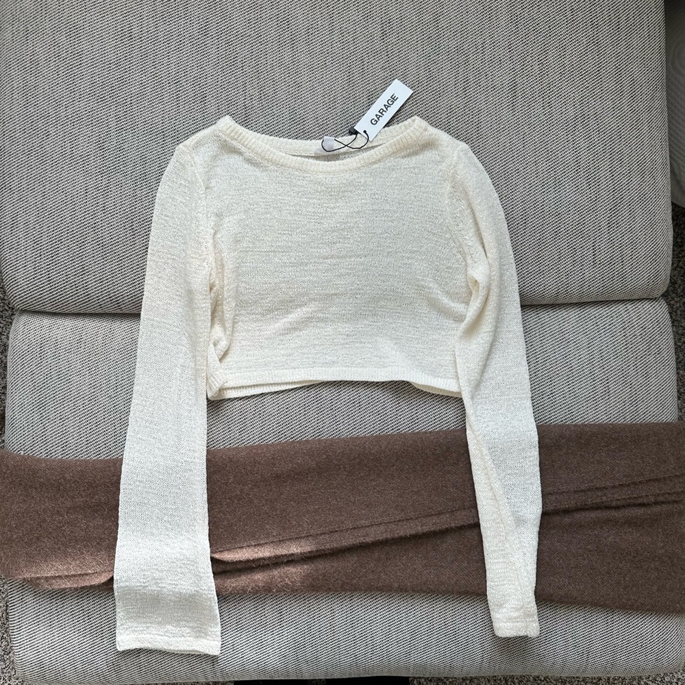 Garage Off-White Knit Sweater